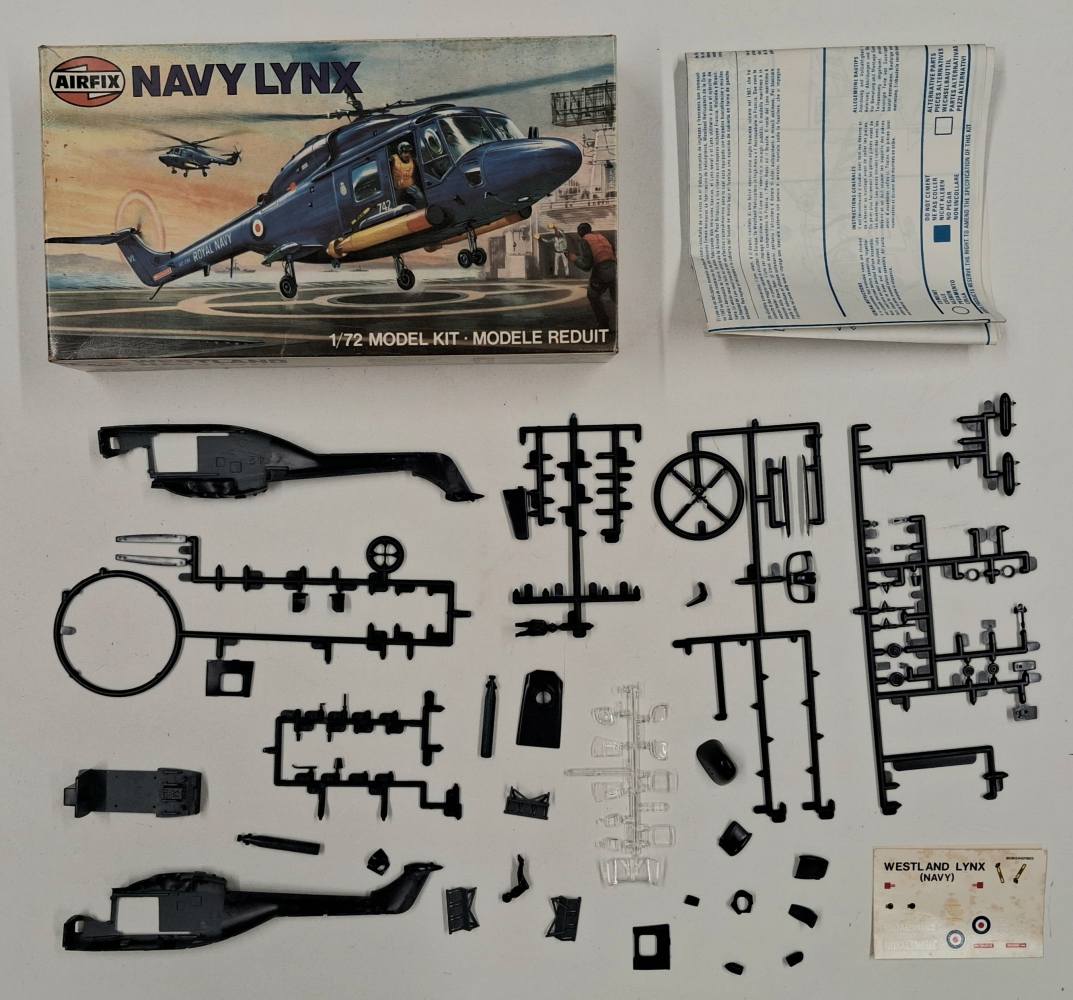 KINGKIT MODEL SCRAPYARD AIRFIX 9 03024 WESTLAND NAVY LYNX STARTED Salvage Yard