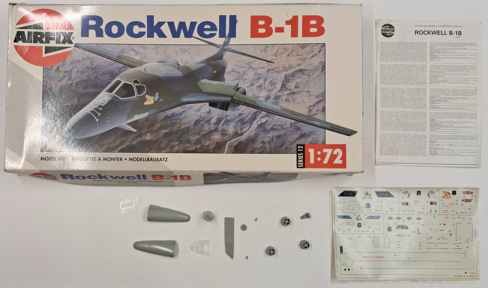 KINGKIT MODEL SCRAPYARD AIRFIX 12003 ROCKWELL B-1B PART BROKEN Salvage Yard