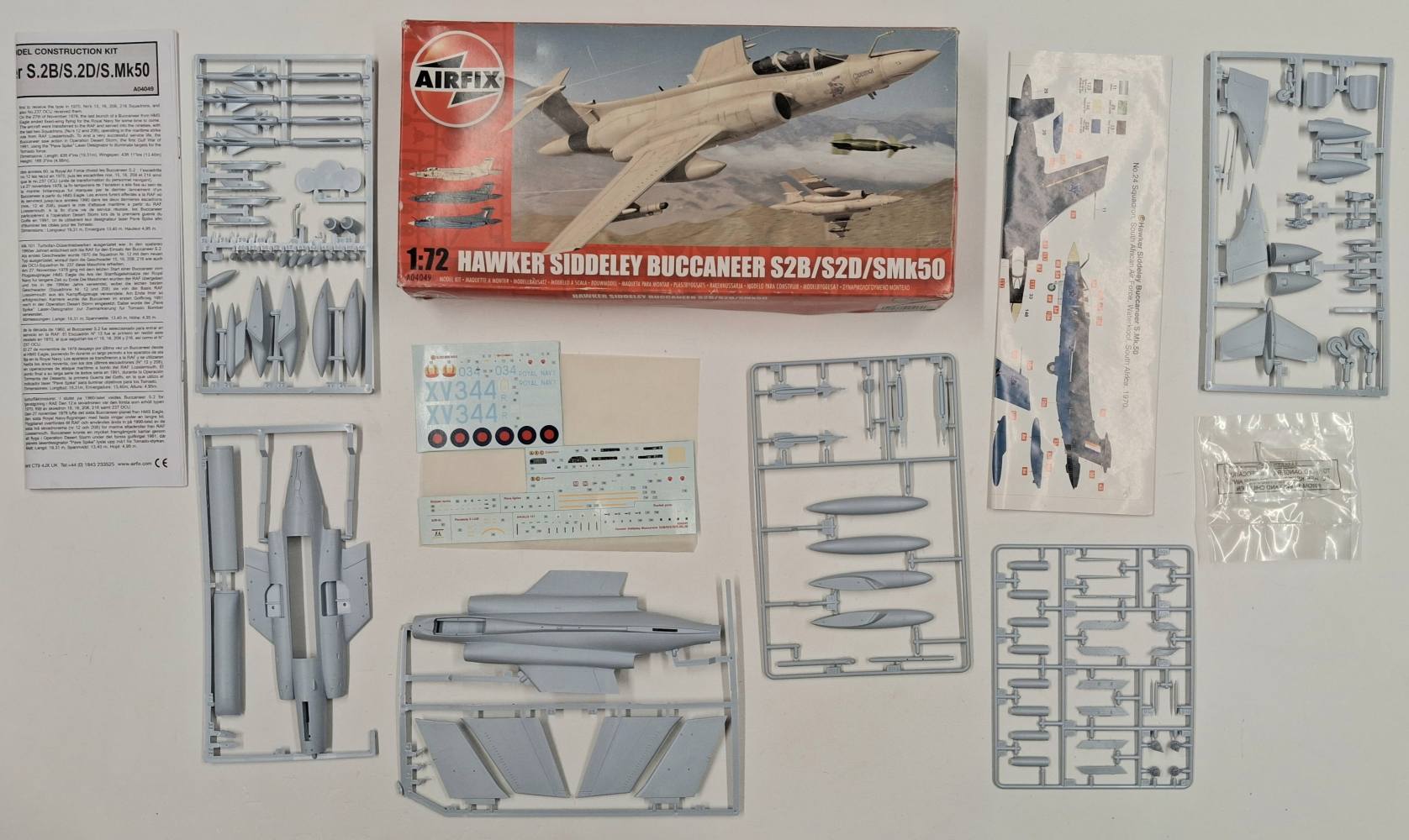 KINGKIT MODEL SCRAPYARD AIRFIX A04049 HAWKER SIDDLEY BUCCANEER S2B/S2D/SMK50 CUT DECALS Salvage Yard