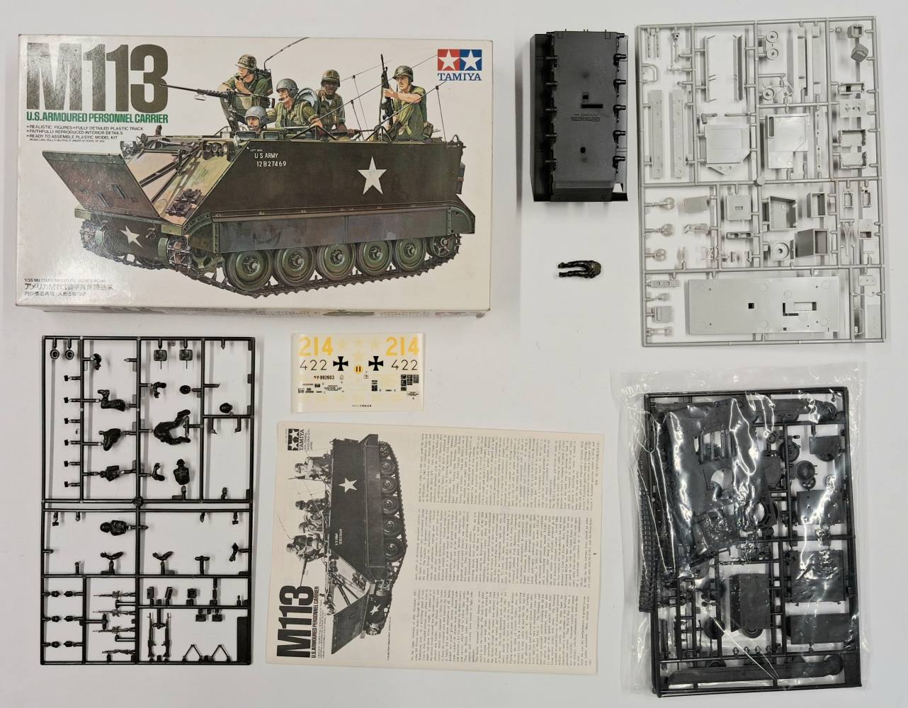 KINGKIT MODEL SCRAPYARD TAMIYA 3540.1100 M113 STARTED Salvage Yard