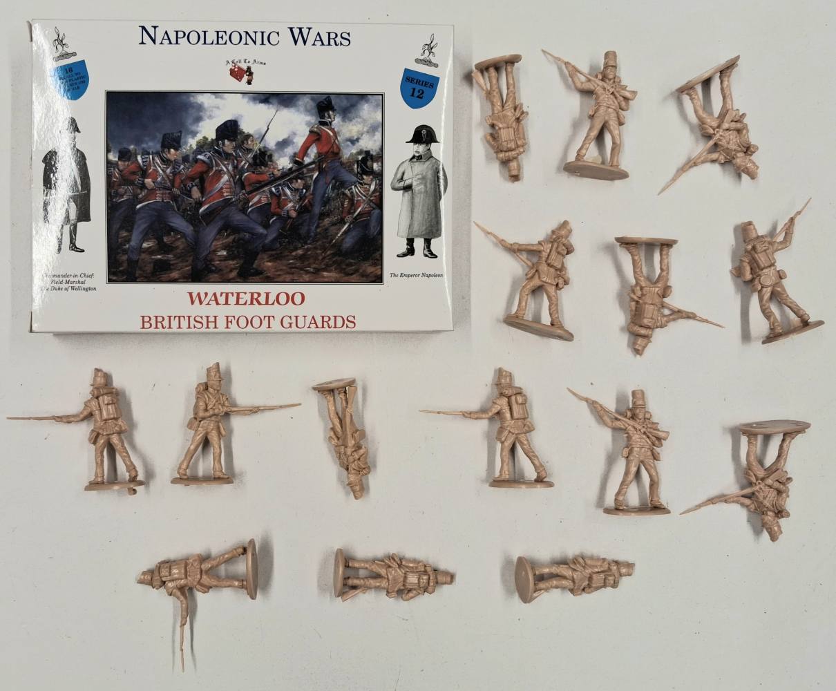 KINGKIT MODEL SCRAPYARD CALL TO ARMS 12 WATERLOO BRITISH FOOT GUARDS MISSING FIGURE Salvage Yard