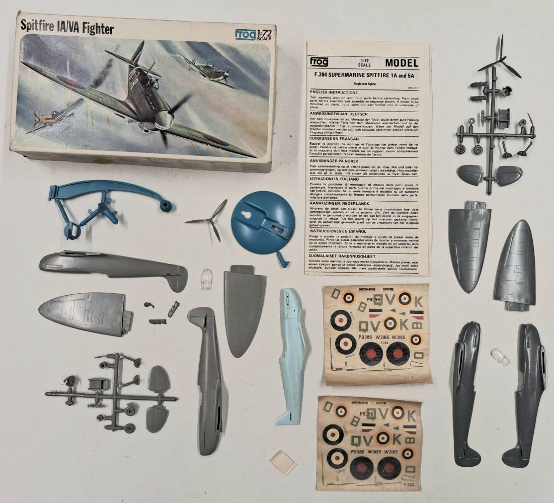 KINGKIT MODEL SCRAPYARD FROG F394 SPITFIRE IA/VA EXTRA PARTS SPARES REPAIRS Salvage Yard