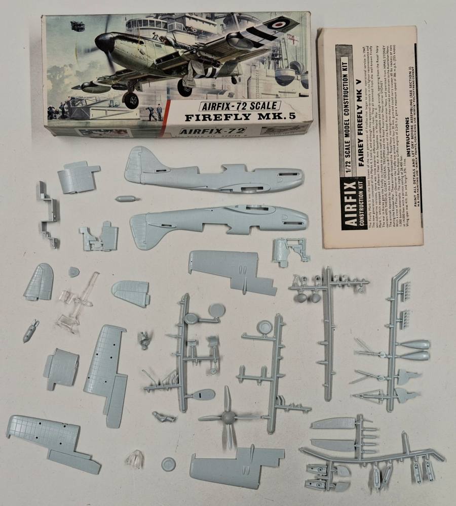KINGKIT MODEL SCRAPYARD AIRFIX 298 FIREFLY MK.5 INCOMPLETE Salvage Yard
