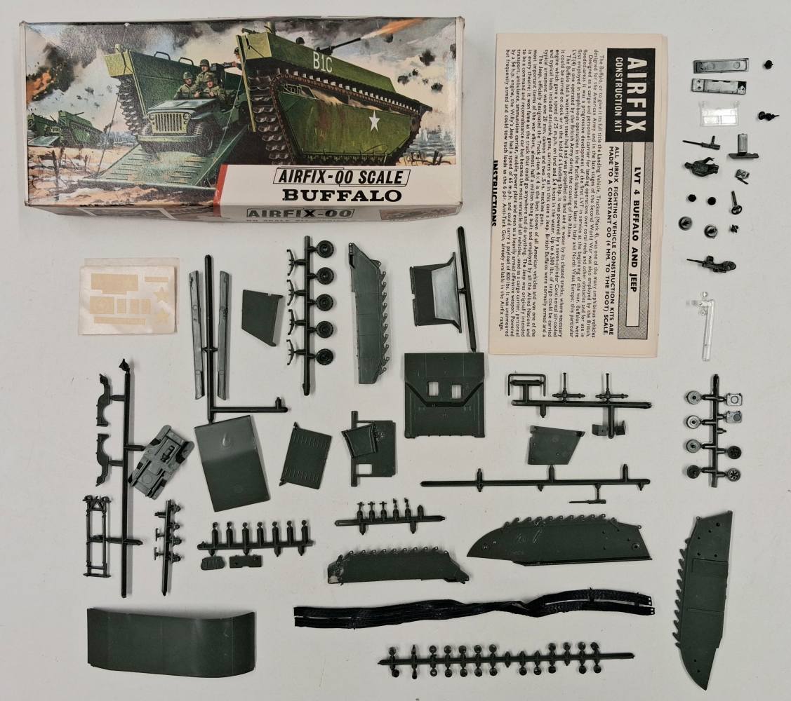 KINGKIT MODEL SCRAPYARD AIRFIX 202V BUFFALO DAMAGED PARTS Salvage Yard