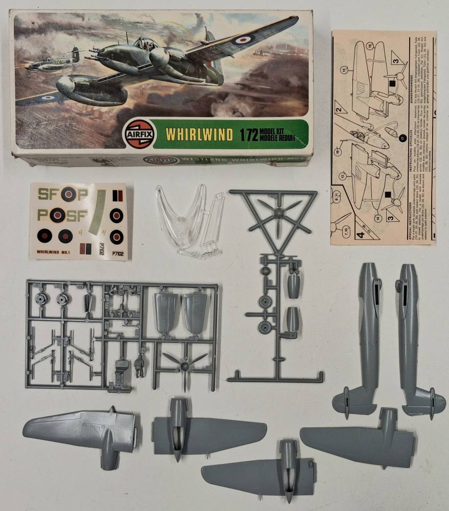 KINGKIT MODEL SCRAPYARD AIRFIX 02064 WHIRLWIND NO CANOPY Salvage Yard