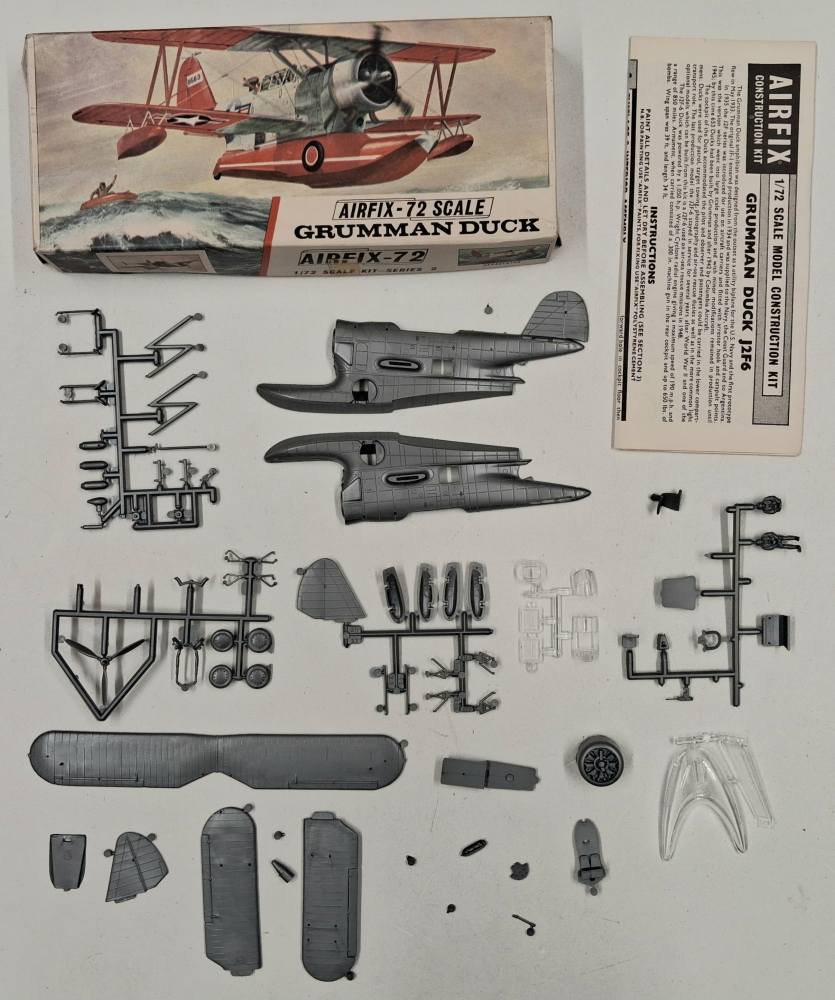 KINGKIT MODEL SCRAPYARD AIRFIX 263 GRUMMAN DUCK NO DECALS Salvage Yard