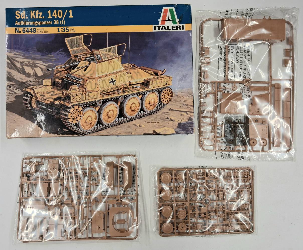 ITALERI ITALERI 6448 SD.KFZ.140/1 NO DECALS/INSTRUCTIONS Salvage Yard