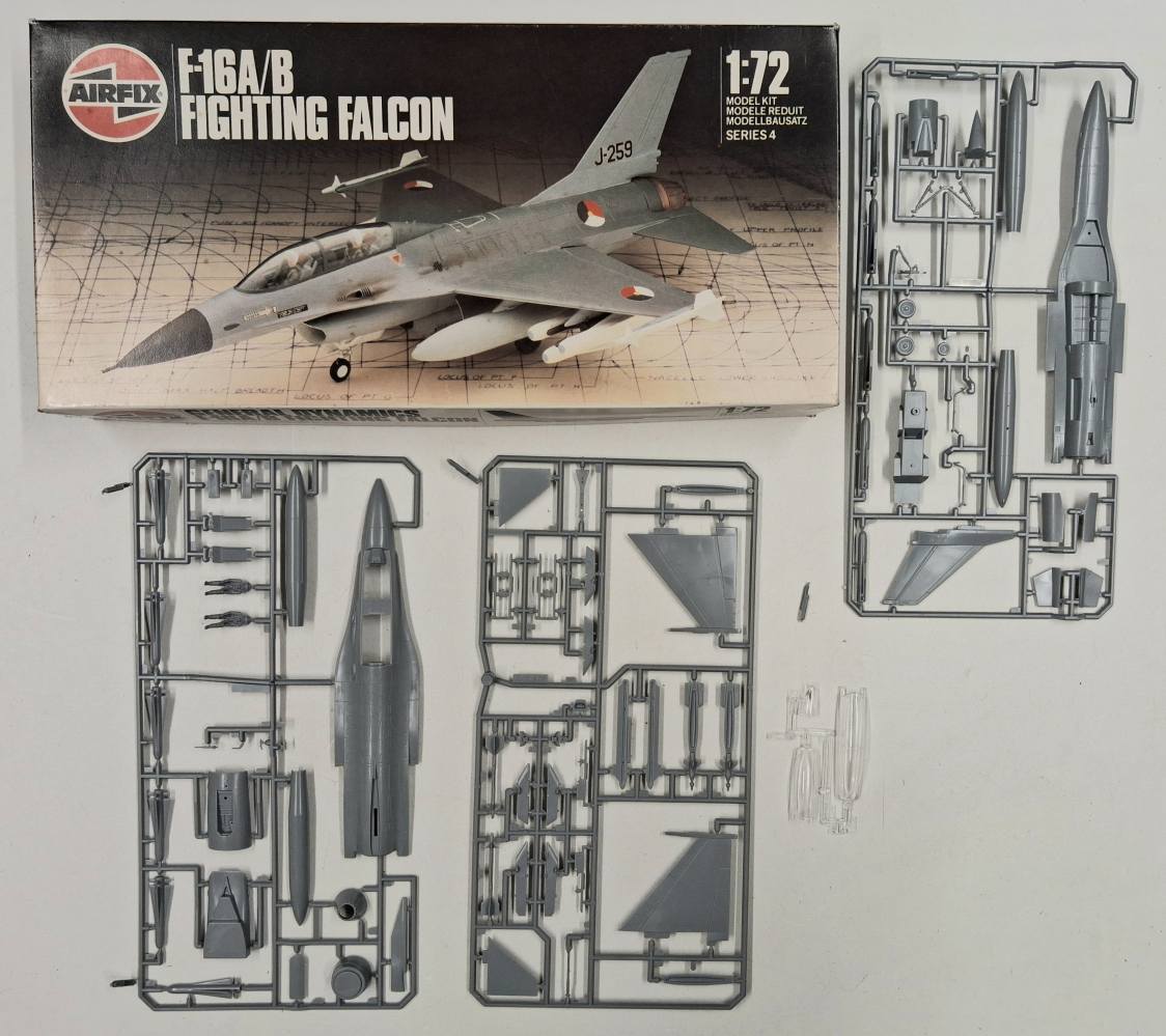 KINGKIT MODEL SCRAPYARD AIRFIX 04025 FIGHTING FALCON INCOMPLETE Aircraft Model Kits