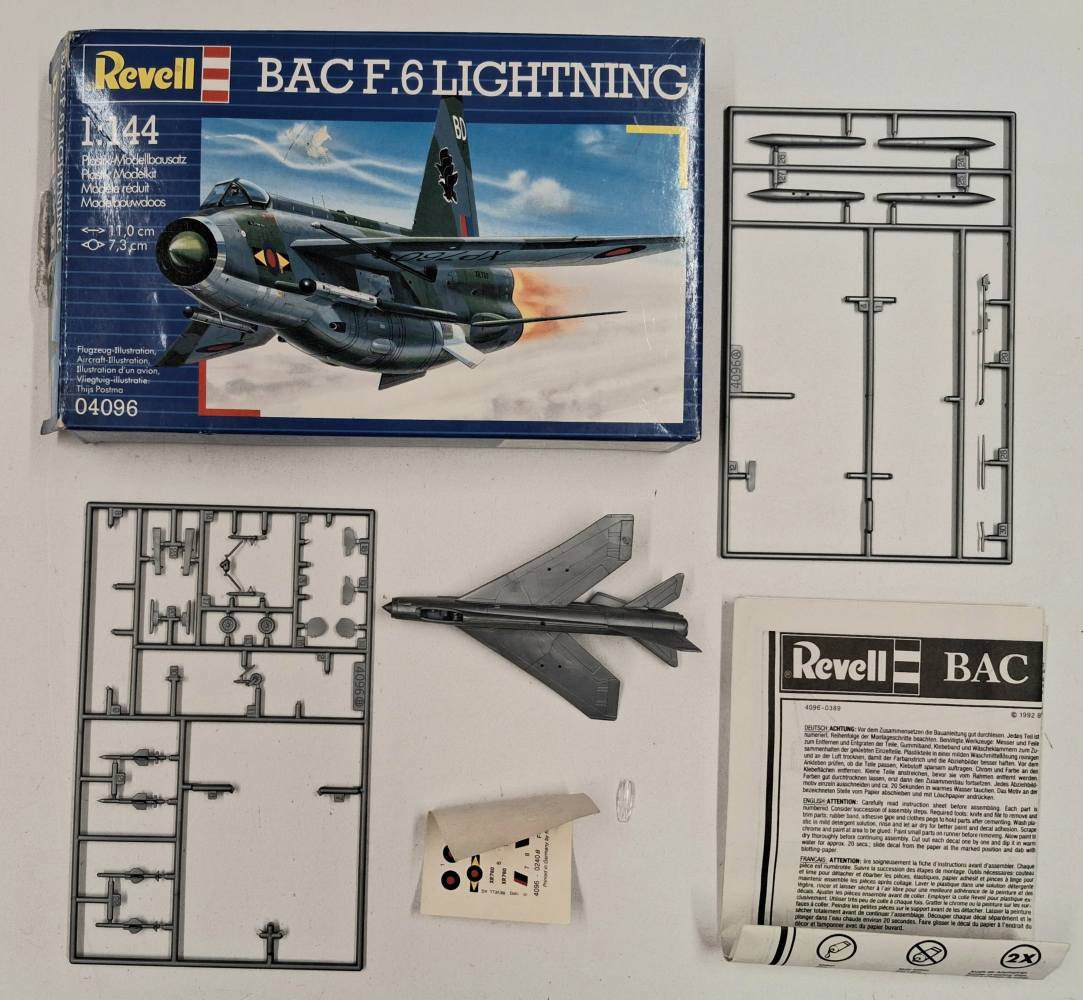 KINGKIT MODEL SCRAPYARD REVELL 04096 BAC F.6 LIGHTNING STARTED Salvage Yard
