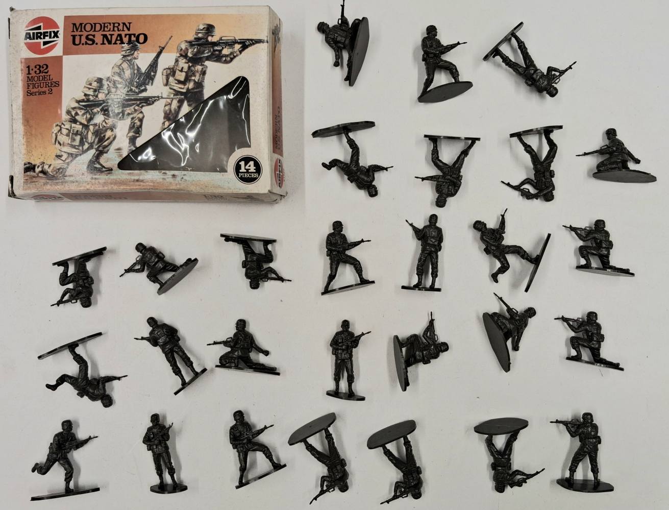 KINGKIT MODEL SCRAPYARD AIRFIX 51579 MODERN U.S. NATO MODEL FIGURES SERIES 2 TOO MANY FIGURES Salvage Yard