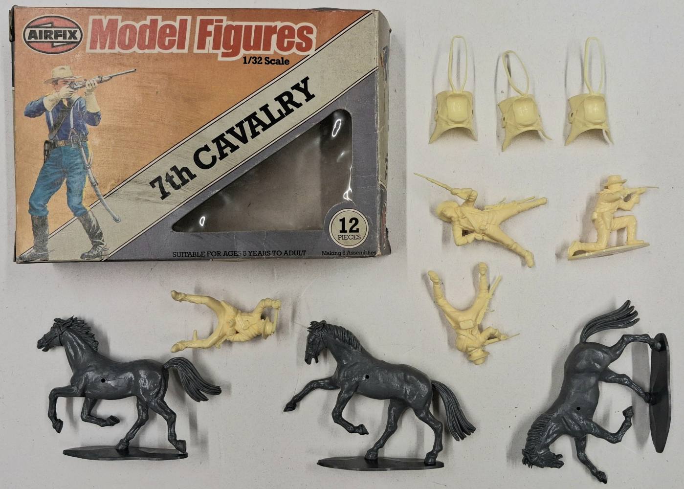 KINGKIT MODEL SCRAPYARD AIRFIX 51569-2 7TH CAVALRY DAMAGED Salvage Yard