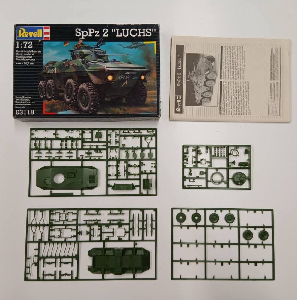 KINGKIT MODEL SCRAPYARD REVELL 03118 SPPZ 2 LUCHS INCOMPLETE Salvage Yard