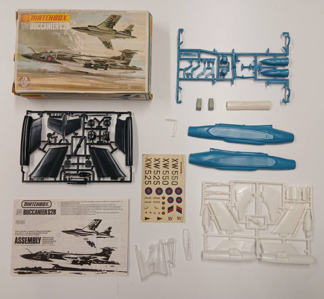 KINGKIT MODEL SCRAPYARD MATCHBOX PK-106 BUCCANEER S2B STARTED Salvage Yard