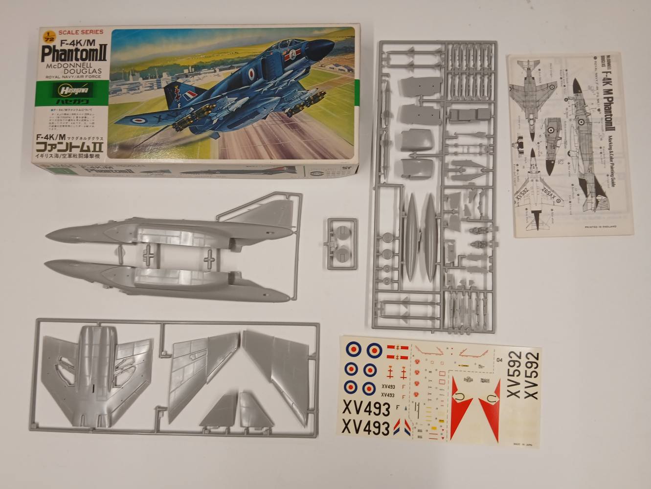 KINGKIT MODEL SCRAPYARD HASEGAWA D1 F-4K/M PHANTOM II NO CANOPY Salvage Yard
