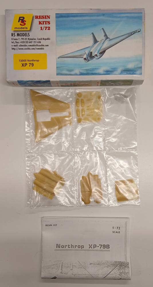 KINGKIT MODEL SCRAPYARD RS MODELS 72055 NORTHROP XP 79 NO DECALS Salvage Yard