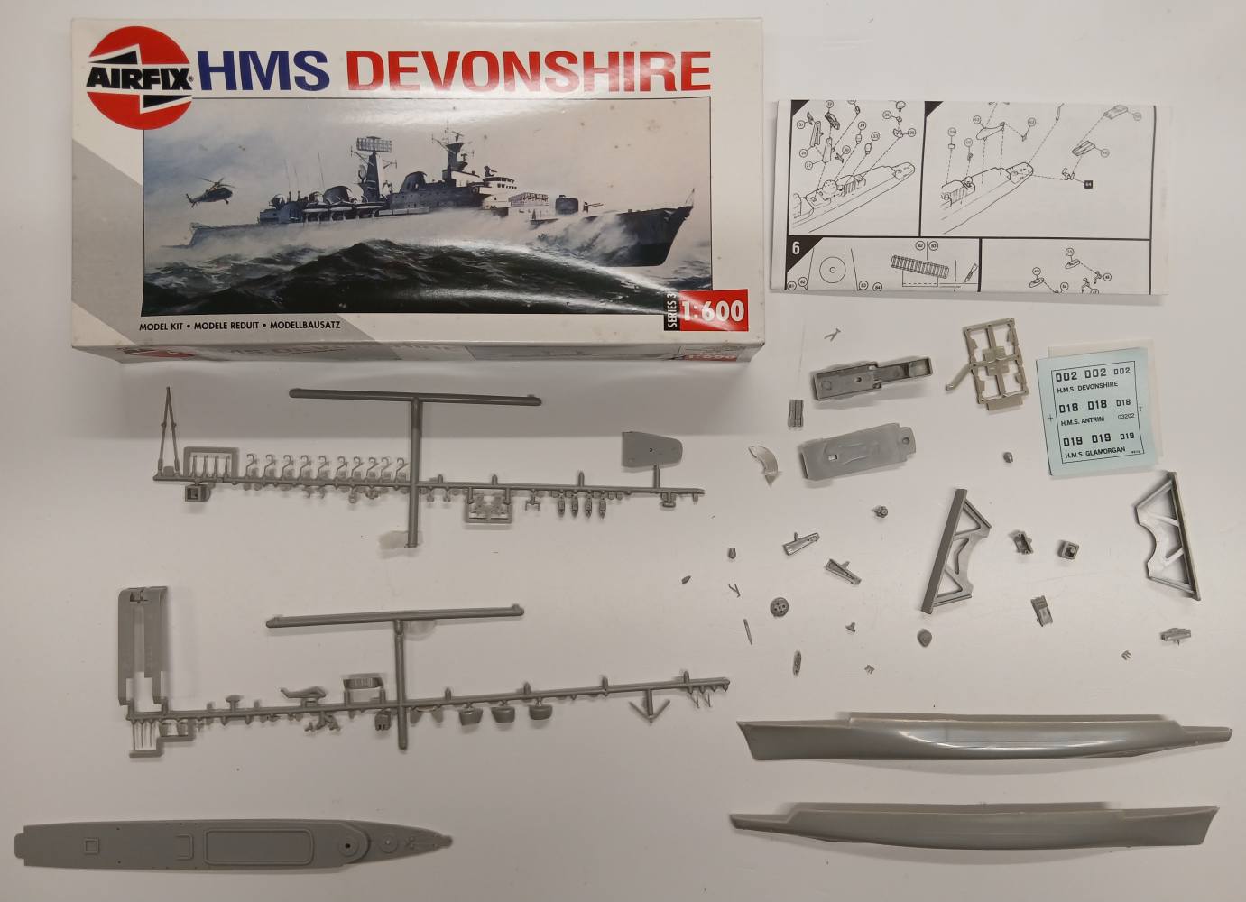 KINGKIT MODEL SCRAPYARD AIRFIX 03202 HMS DEVONSHIRE DESPRUED Salvage Yard