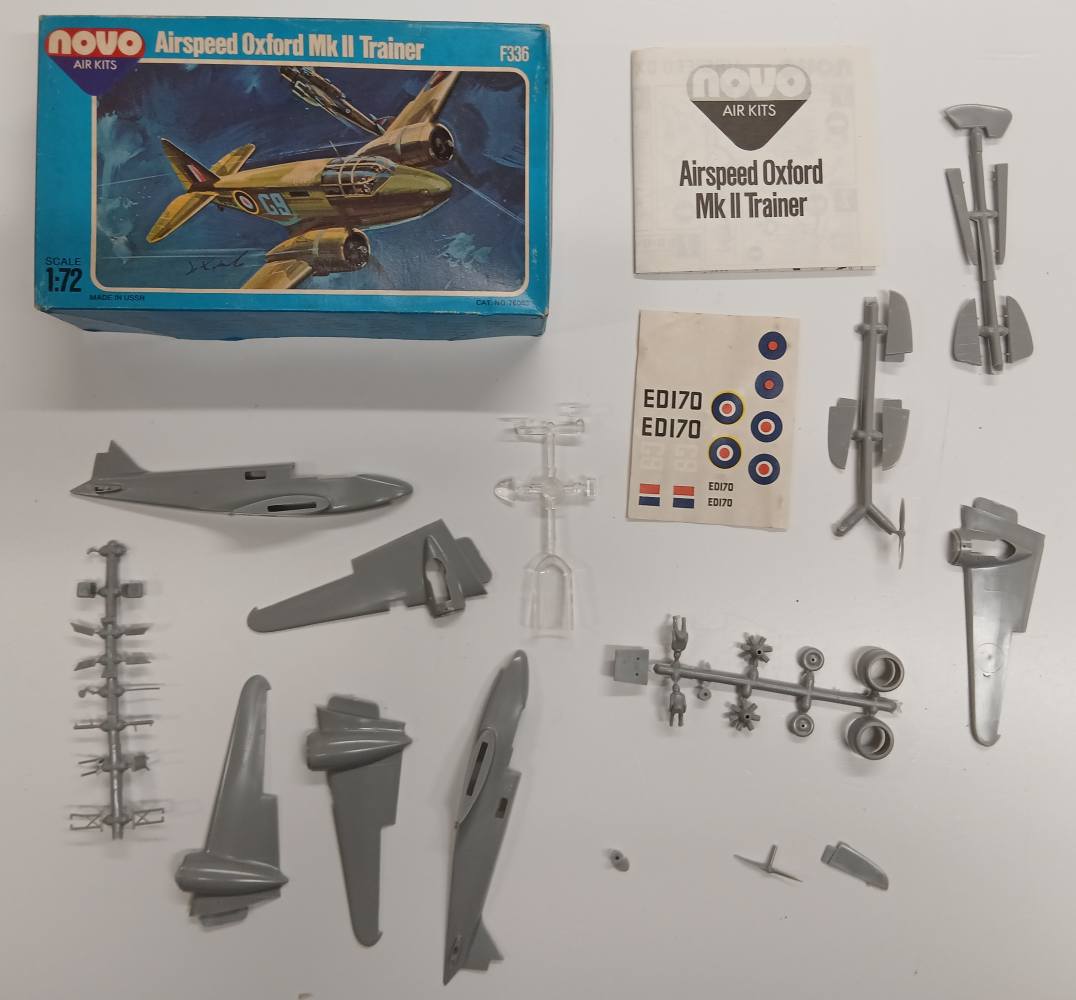 KINGKIT MODEL SCRAPYARD NOVO F336 AIRSPEED OXFORD MK II TRAINER INCOMPLETE Salvage Yard