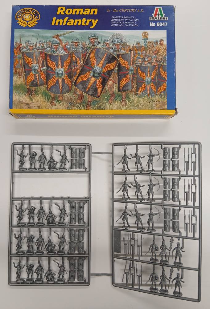 KINGKIT MODEL SCRAPYARD ITALERI 6047 ROMAN INFANTRY INCOMPLETE Salvage Yard