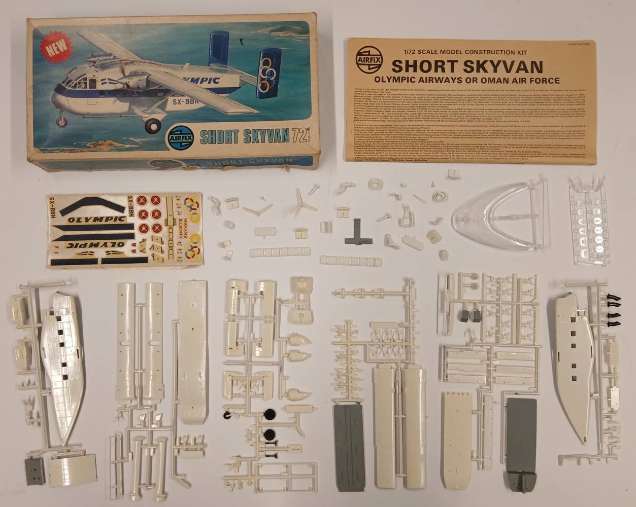 KINGKIT MODEL SCRAPYARD AIRFIX 04018 SHORT SKYVAN STARTED Salvage Yard