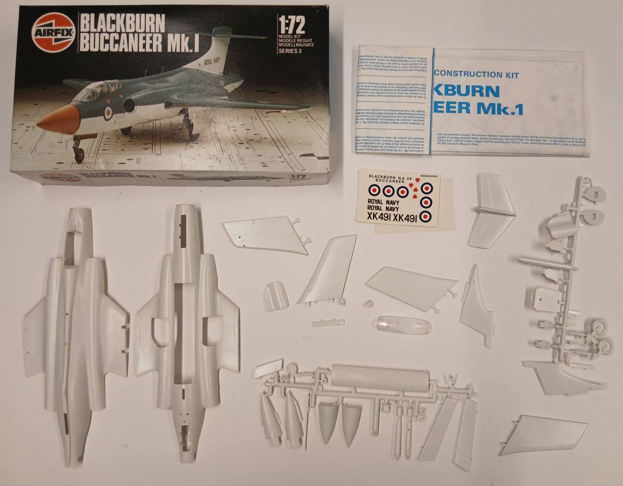 KINGKIT MODEL SCRAPYARD AIRFIX 03004 BLACKBURN BUCCANEER MK.I NO CANOPY Salvage Yard