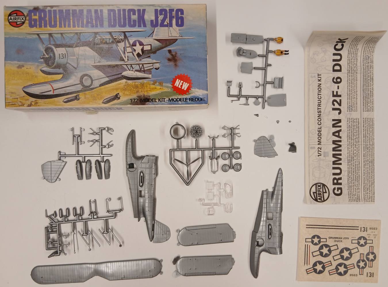 KINGKIT MODEL SCRAPYARD AIRFIX 03031-3 GRUMMAN DUCK STARTED Salvage Yard