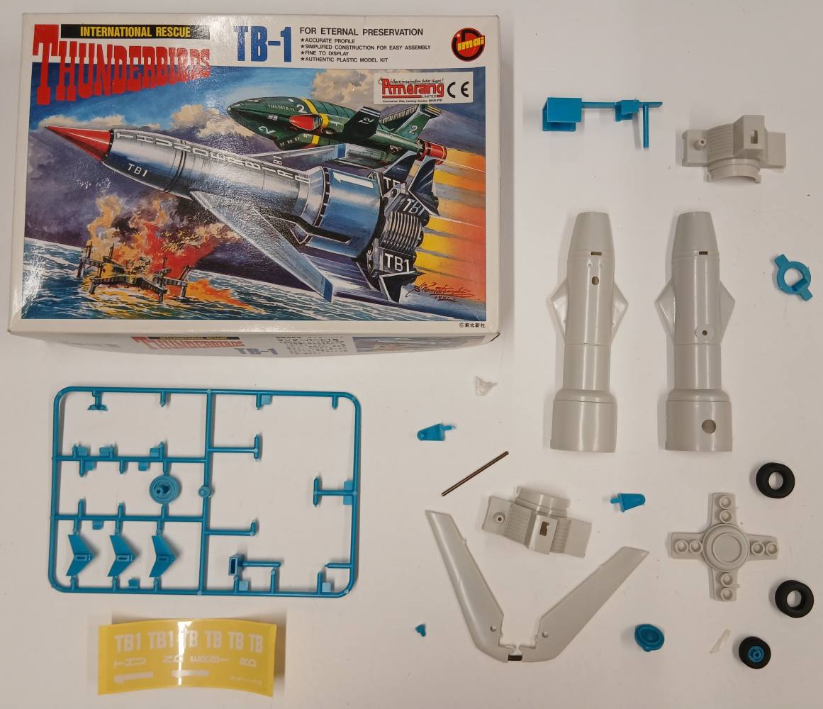 KINGKIT MODEL SCRAPYARD IMAI B1831 THUNDERBIRDS TB-1 INCOMPLETE STARTED Salvage Yard