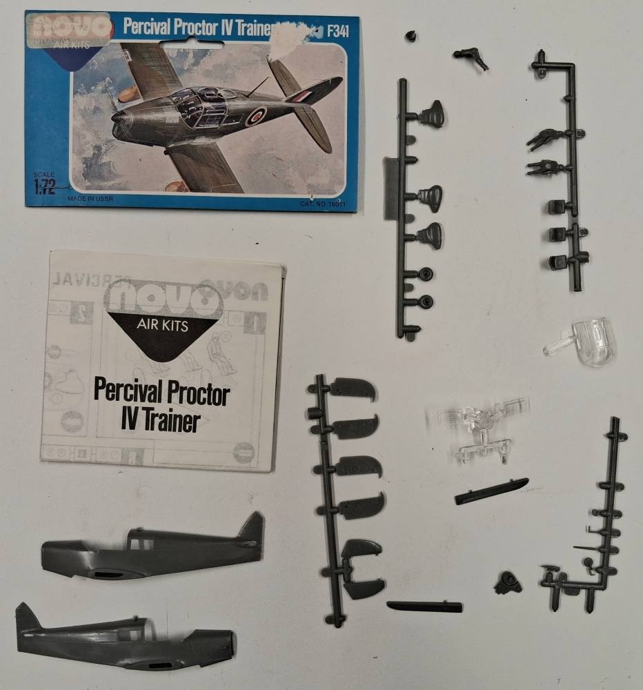 KINGKIT MODEL SCRAPYARD NOVO 76011 PERCIVAL PROCTOR IV TRAINER F341 NO DECALS Salvage Yard