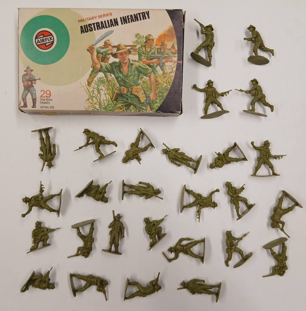 KINGKIT MODEL SCRAPYARD AIRFIX 51458 AUSTRALIAN INFANTRY INCOMPLETE Salvage Yard