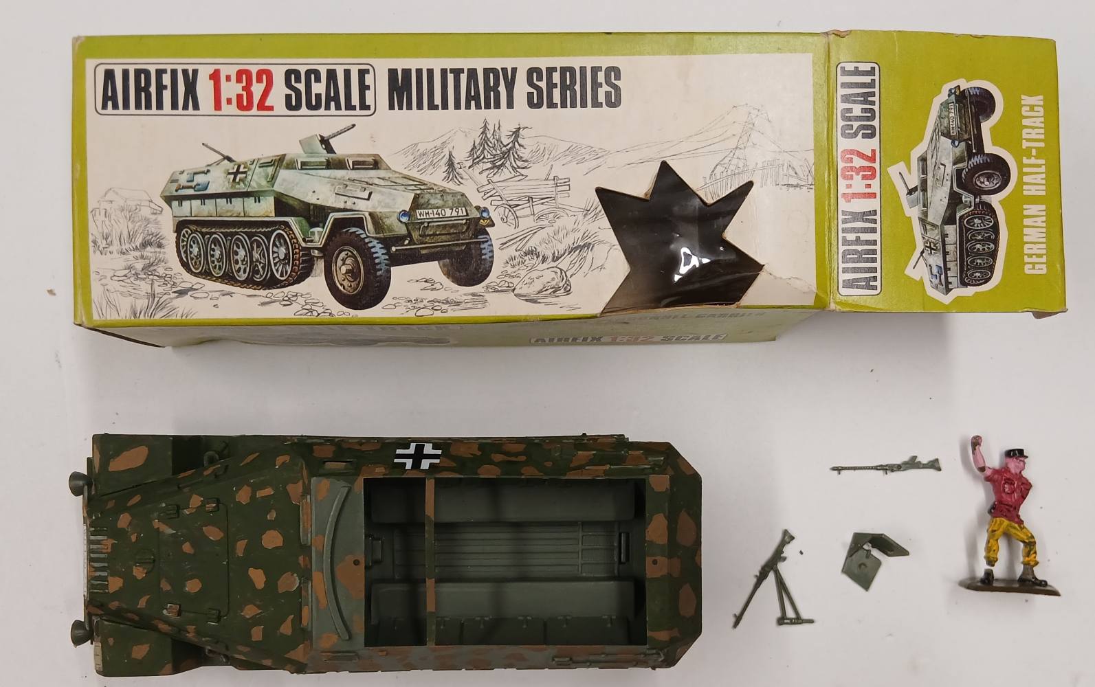 KINGKIT MODEL SCRAPYARD AIRFIX 51505 GERMAN HALF TRACK PAINTED Salvage Yard