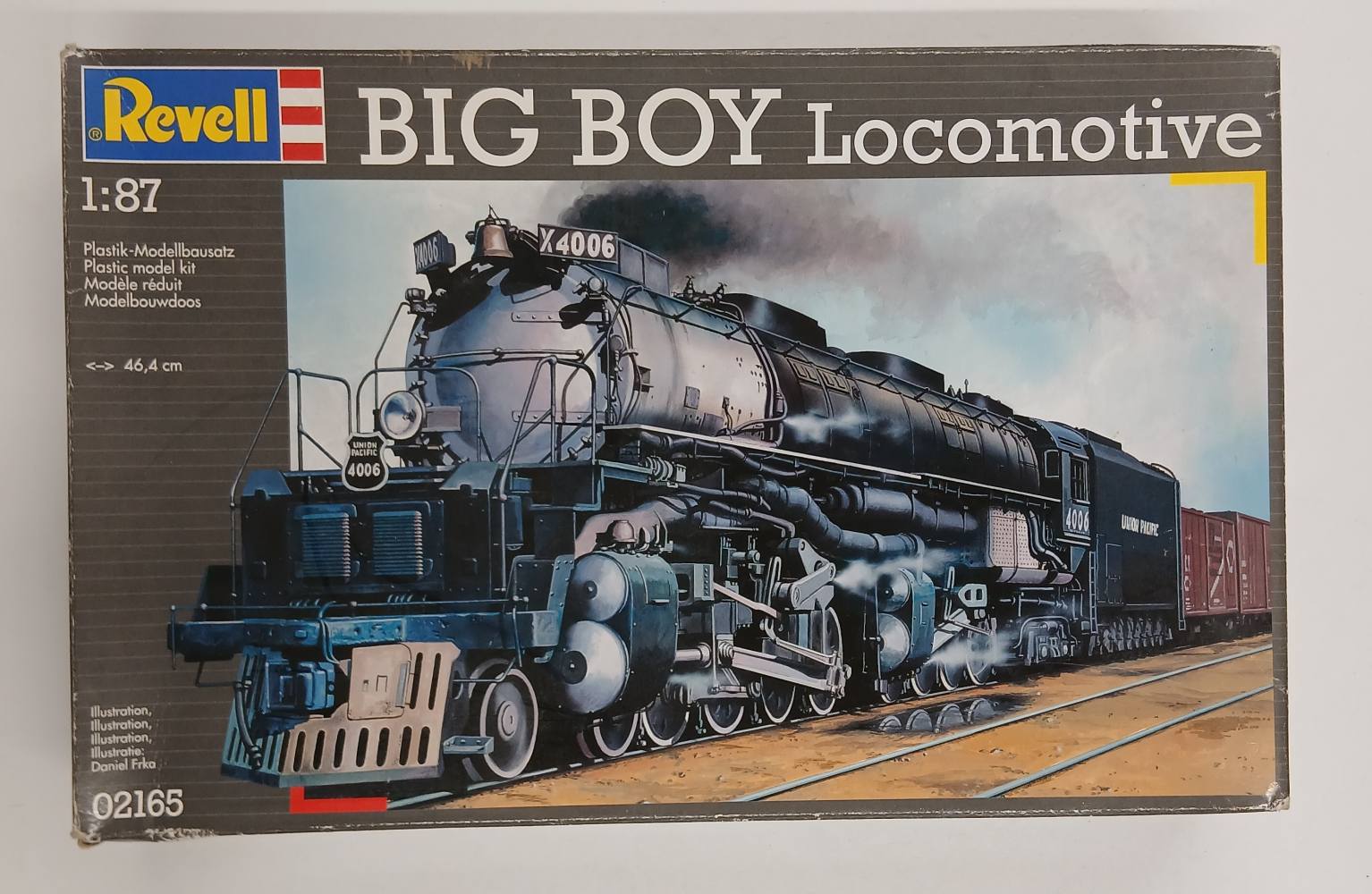 KINGKIT MODEL SCRAPYARD REVELL 02165 BIG BOY LOCOMOTIVE BROKEN PARTS Salvage Yard