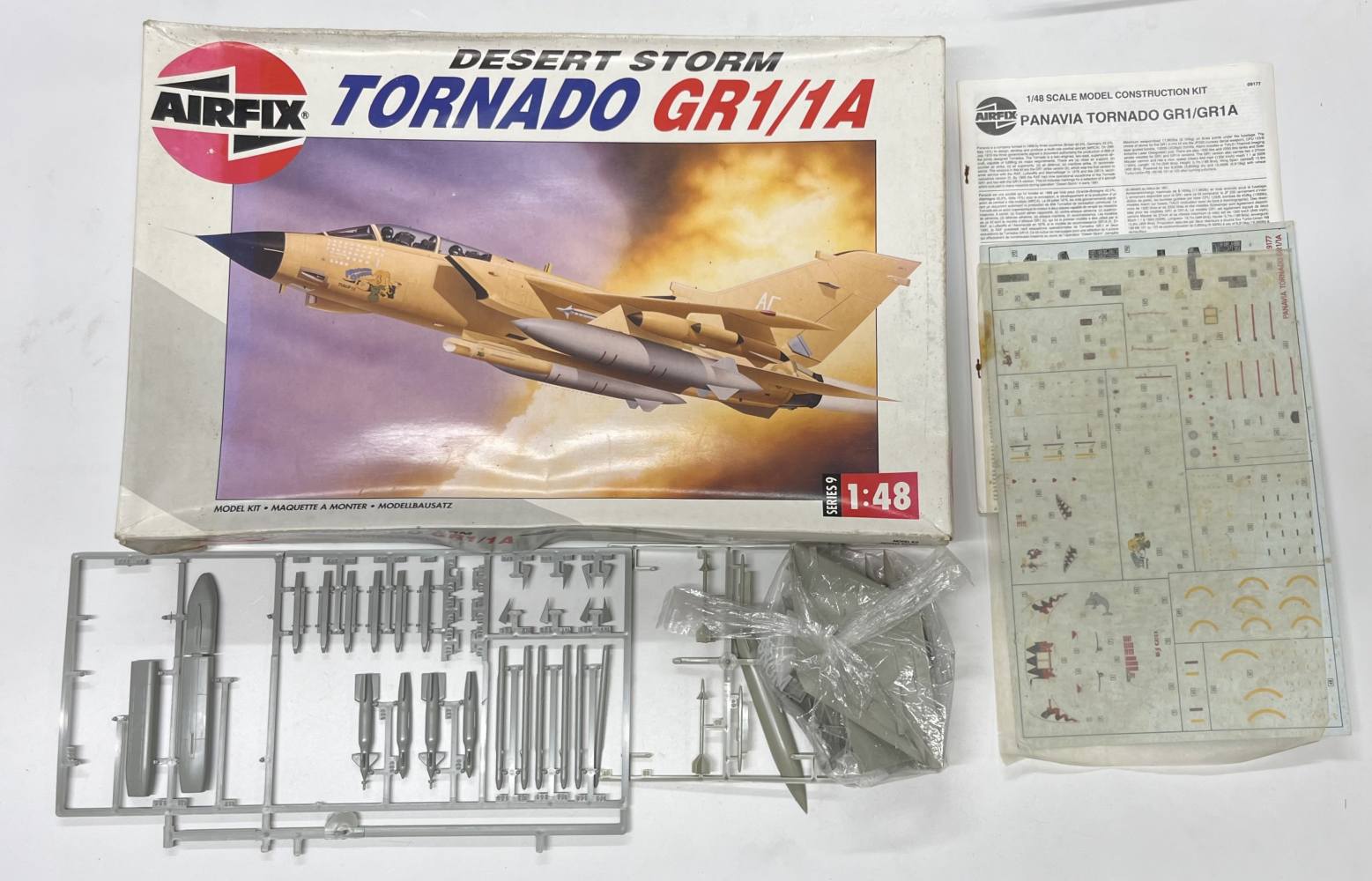 KINGKIT MODEL SCRAPYARD AIRFIX 09177 DESERT STORM TORNADO GR1/1A DESPRUED Salvage Yard