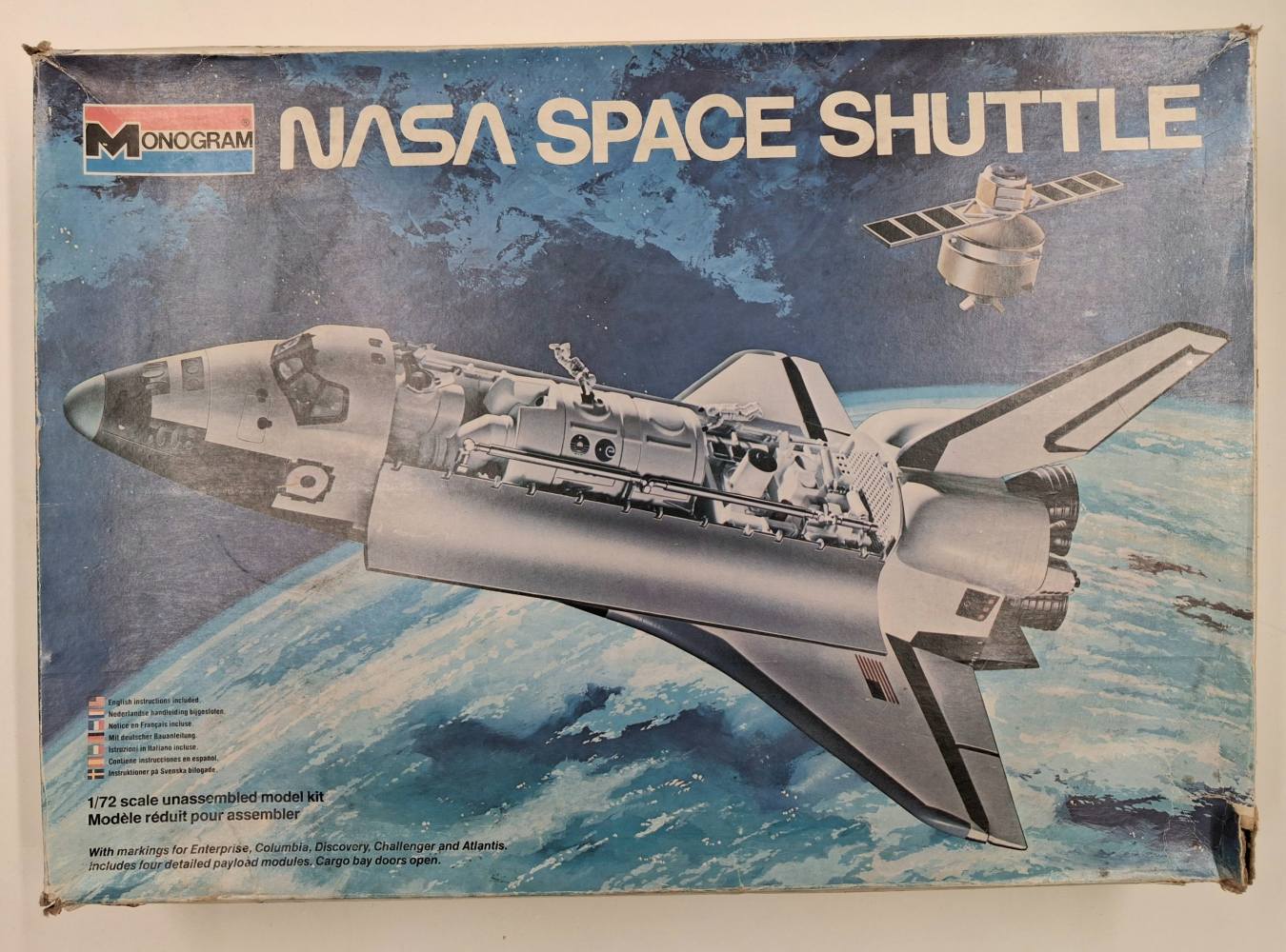 KINGKIT MODEL SCRAPYARD MONOGRAM 5702 NASA SPACE SHUTTLE NO CANOPY Salvage Yard