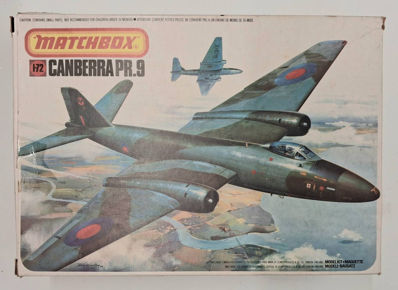 KINGKIT MODEL SCRAPYARD MATCHBOX PK-408 BAC.PR9 CANBERRA NO CANOPY Salvage Yard