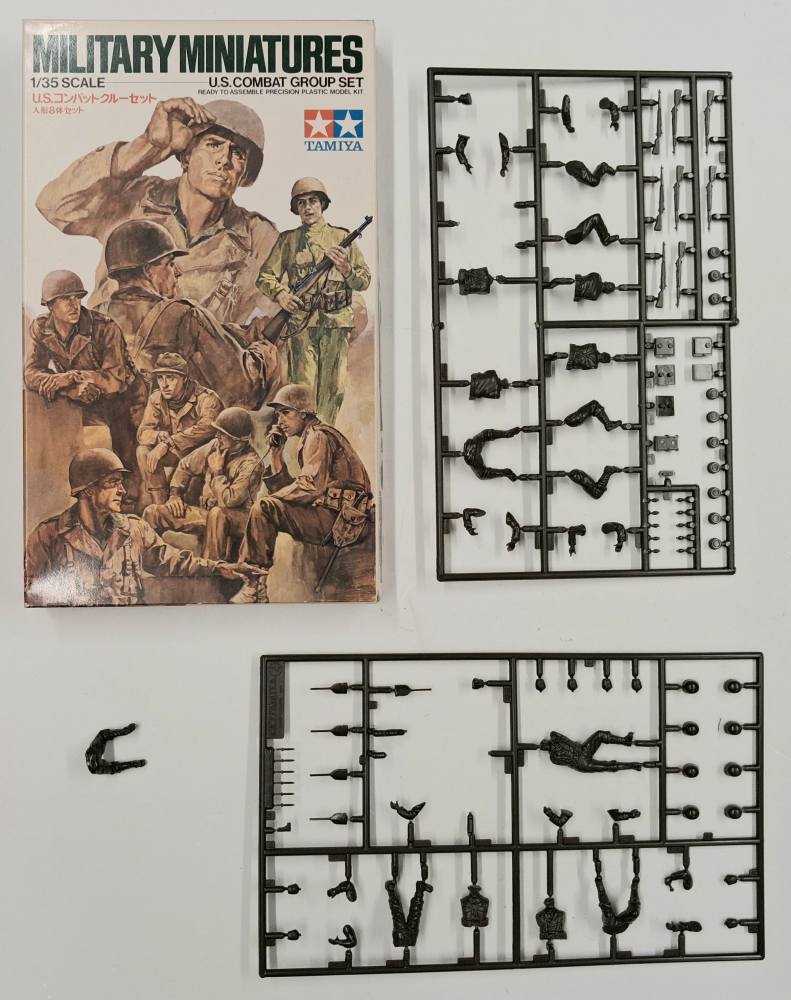 KINGKIT MODEL SCRAPYARD TAMIYA 3580 US COMBAT GROUP SET INCOMPLETE Salvage Yard