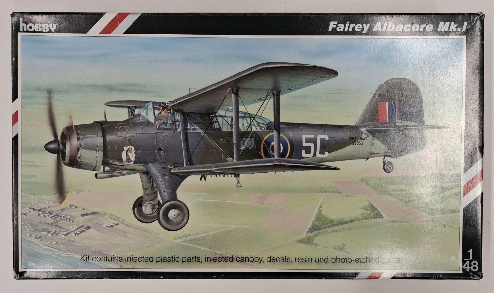 KINGKIT MODEL SCRAPYARD SPECIAL HOBBY SH 48045 FAIREY ALBACORE MK.I STARTED Salvage Yard