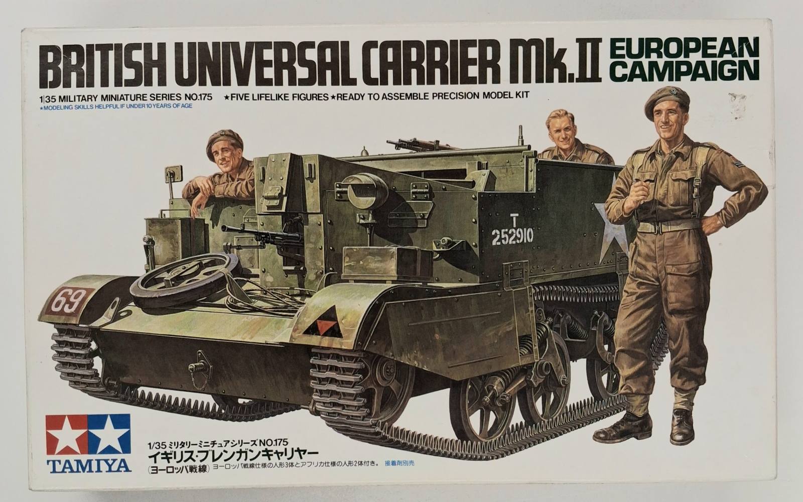 KINGKIT MODEL SCRAPYARD TAMIYA 35175 UNIVERSAL CARRIER MK.II STARTED Salvage Yard