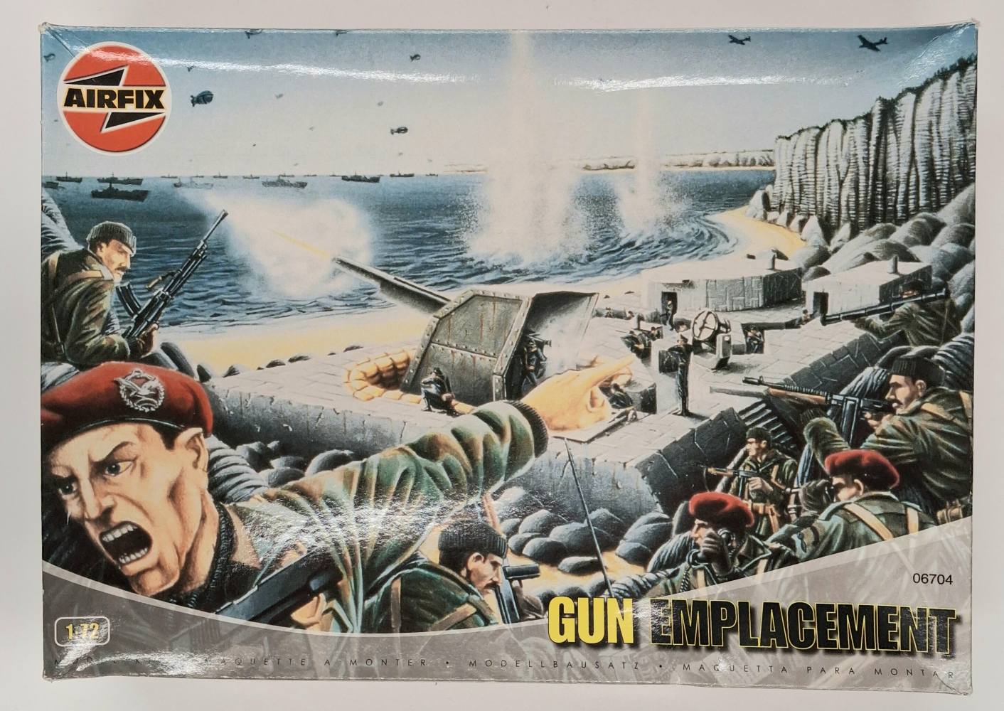 KINGKIT MODEL SCRAPYARD AIRFIX 06704 GUN EMPLACEMENT STARTED Salvage Yard