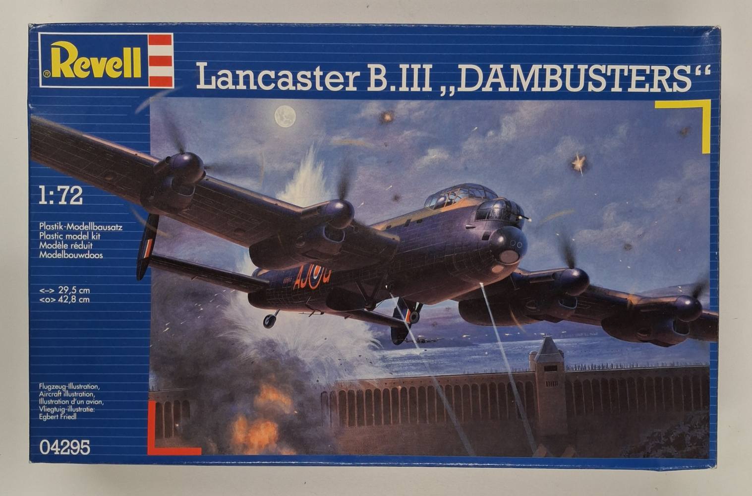 KINGKIT MODEL SCRAPYARD REVELL 04295 AVRO LANCASTER B.III DAMBUSTERS STARTED Salvage Yard
