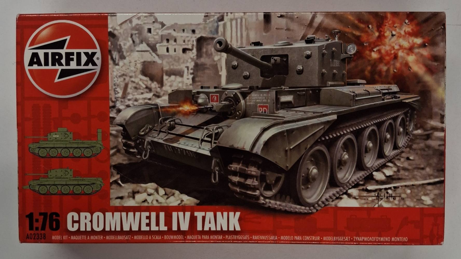 KINGKIT MODEL SCRAPYARD AIRFIX A02338 CROMWELL IV TANK STARTED Salvage Yard