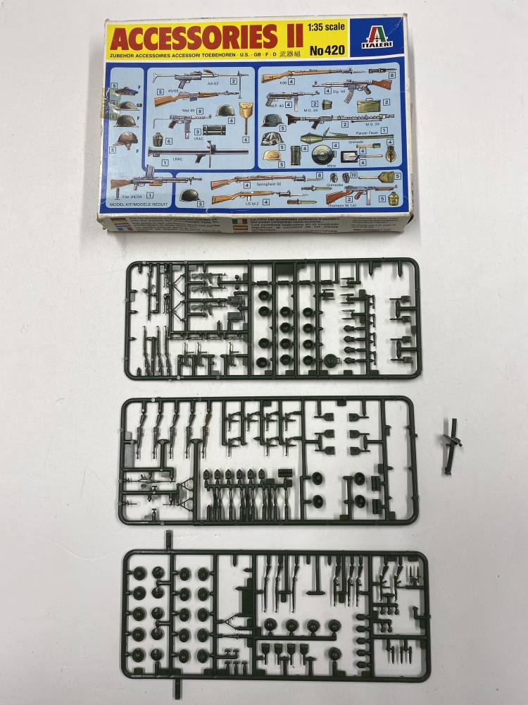 KINGKIT MODEL SCRAPYARD ITALERI 420 ACCESSORIES II STARTED Salvage Yard