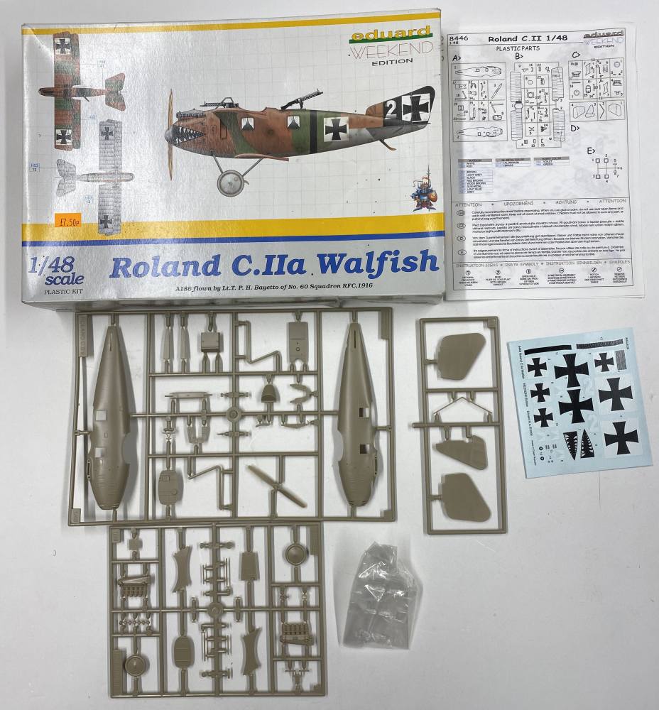 KINGKIT MODEL SCRAPYARD EDUARD 8446 ROLAND C.IIA WALFISH MISSING SPRUE B Salvage Yard