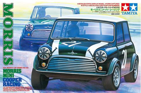 TAMIYA Cars, Motorbikes & Trucks Model kits 24130 MORRIS MINI COOPER RACING