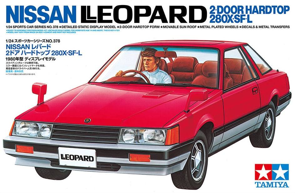 TAMIYA 24378 NISSAN LEOPARD 2-DOOR HARDTOP 280X-SF-L Cars, Motorbikes & Trucks Model kits