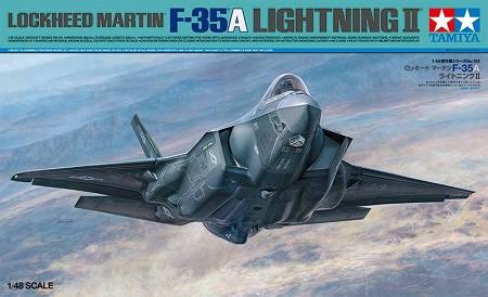 TAMIYA 61124 LOCKHEED MARTIN F-35A LIGHTNING II Aircraft Model Kits