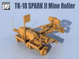 PANDA TK-10 SPARK II MINE ROLLER Military Model Kits