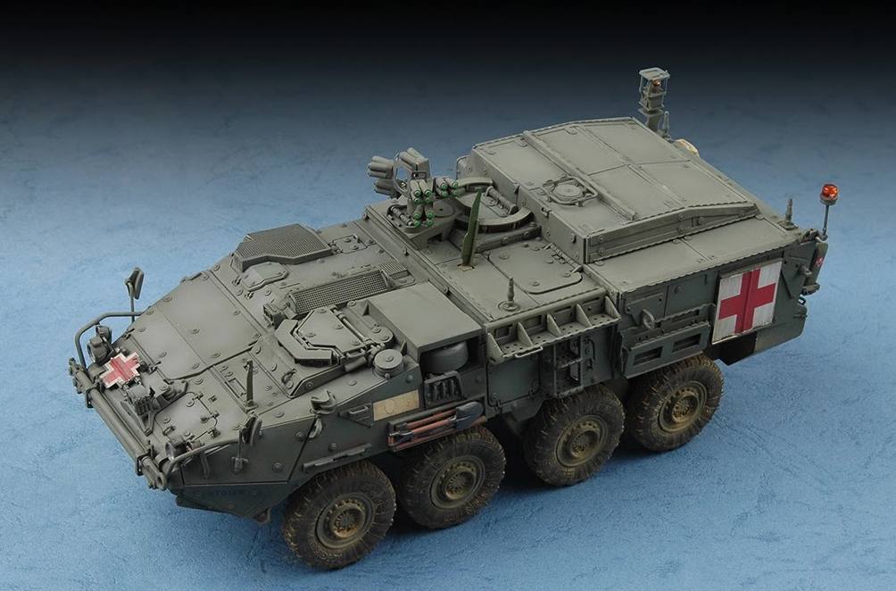 TRUMPETER MODELS 07428 M1133 STRYKER MEV Military Model Kits