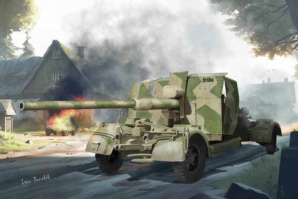TRUMPETER MODELS 02358 GERMAN 8.8CM FLAK 41 Military Model Kits