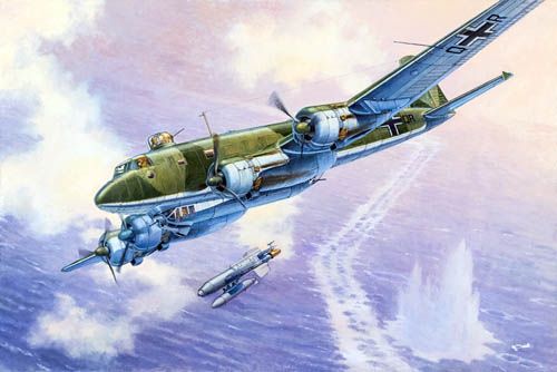 RODEN 340 FOCKE-WULF FW200C-6 CONDOR Aircraft Model Kits
