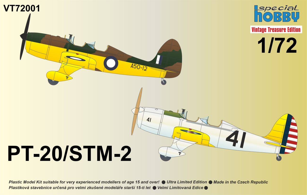 SPECIAL HOBBY 72001 PT-20/STM-2 Aircraft Model Kits