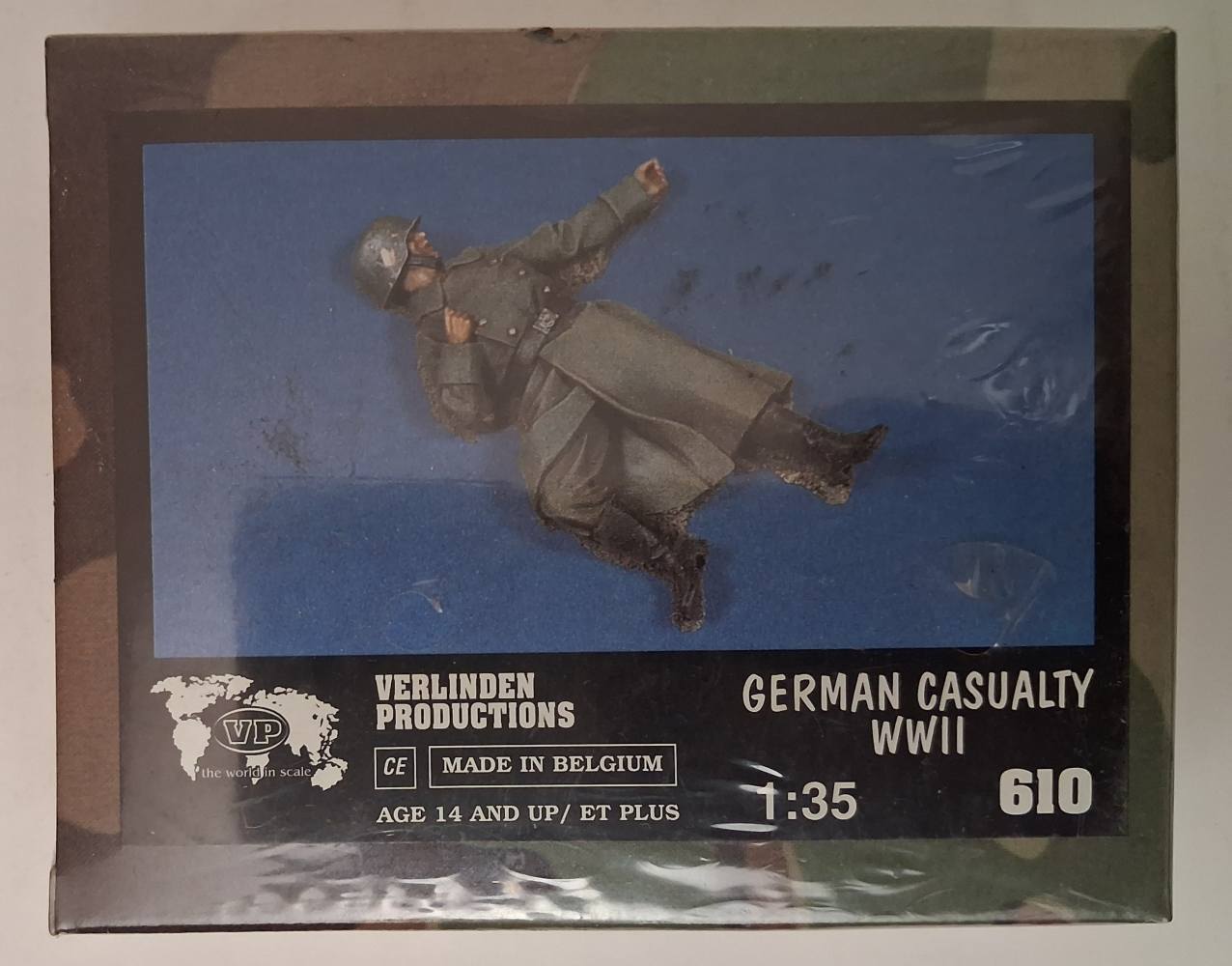 VERLINDEN PRODUCTIONS 610 GERMAN CASUALTY WWII Model Figures